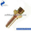 bsp male double flat hydraulic hose fitting